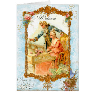 Romantischer Coupé Vintager Stil