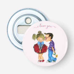 Romantischer Couple Bottle Opener - Liebe Flaschenöffner