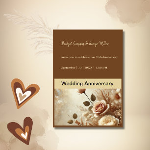Romantischer Dreamy Floral Hochzeitstag Einladung