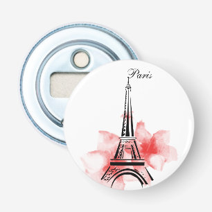 Romantischer Eiffelturm Paris Flaschenöffner