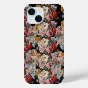 ROMANTISCHER ENGEL, DER ROSA ROSEN UND BLUMEN SAMM Case-Mate iPhone HÜLLE