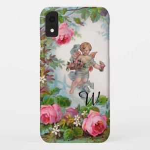 ROMANTISCHER ENGEL Sammelt rosa Rosen und Blumen Case-Mate iPhone Hülle