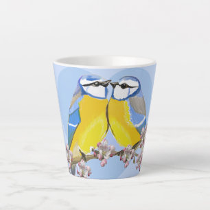 Romantischer Eurasischer Meisen-Lattemug Milchtasse