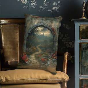 Romantischer Fantasy Horror Dracula Burg Gotisch Dekokissen