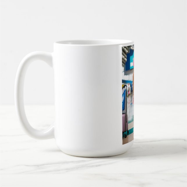 "Romantischer Flughafen Abschied: Turbanied Prince Kaffeetasse (Links)