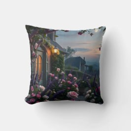 Romantischer Französisch Chateaucore Hütte Garden  Kissen