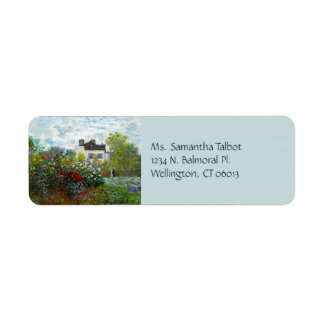 Romantischer Frühling Hochzeit Vintag Monet Garden