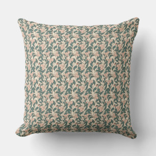 Romantischer Garten – Vintage-inspirierter Blumenp Kissen