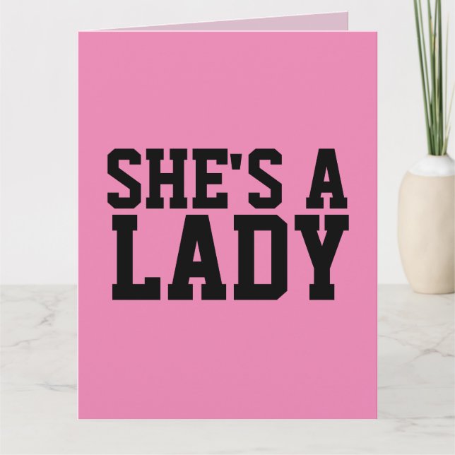 ROMANTISCHER GEBURTSTAG FÜR EHEFRAU MÄDCHENLADY CA KARTE (Vorderseite)