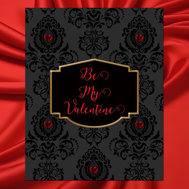 Romantischer Goth Valentinstag  Karte (Von Creator hochgeladen)