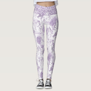 Romantischer Indigo Rokoko Art Collection Leggings