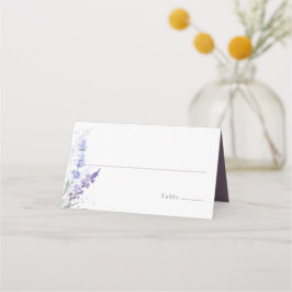 Romantischer Lavendel Platzkarte