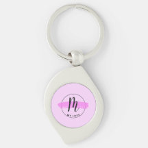 Romantischer minimalistischer rosa Pinselstrich-Sc