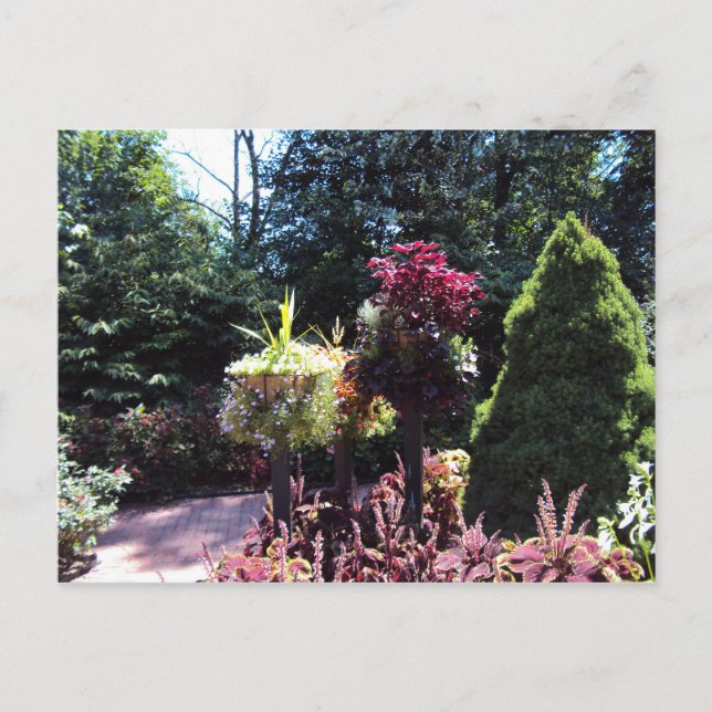 Romantischer Ort Postkarte (Vorderseite)