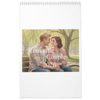 Romantischer Paarkalender 2026 01B Kalender