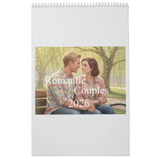 Romantischer Paarkalender 2026 02B Kalender