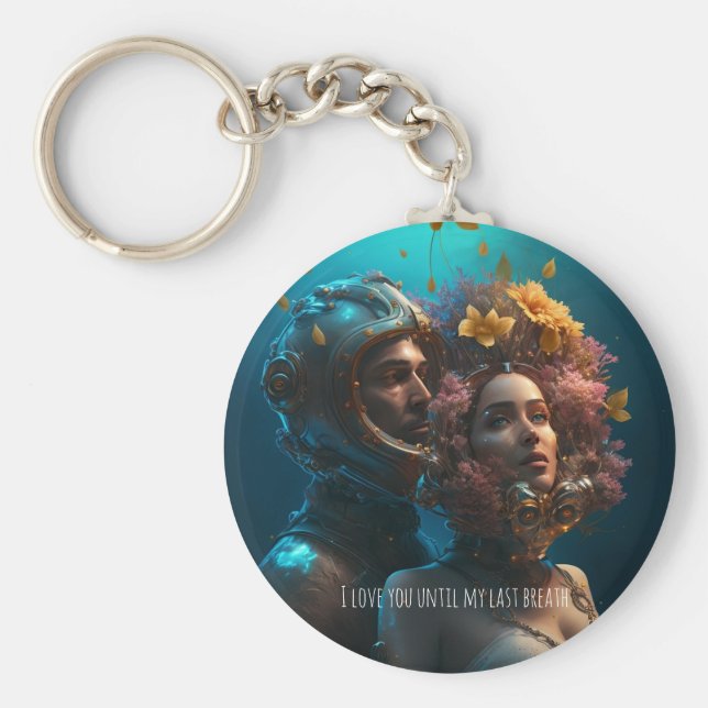 Romantischer Schlüsselanhänger für Ihren besondere (Vorne)