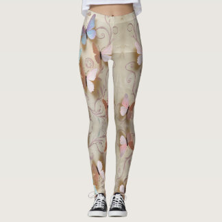 Romantischer Schmetterling Leggings