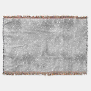 Romantischer Silbersparkle Decke