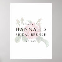 Romantischer Single Rose Brautparty