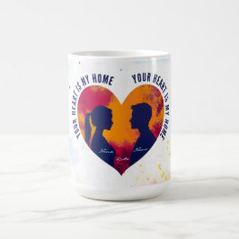 Romantischer Sonnenuntergang Seelenverwandte Dein  Kaffeetasse