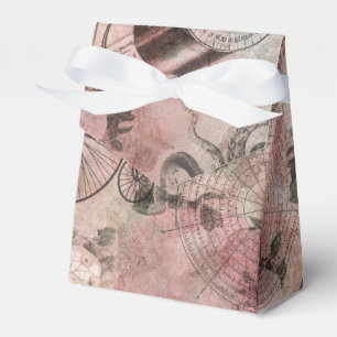 Romantischer Steampunk   Antikes Vintages Ephemera Geschenkschachtel