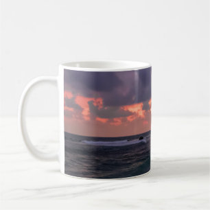Romantischer Strand in Dusk Kaffeetasse