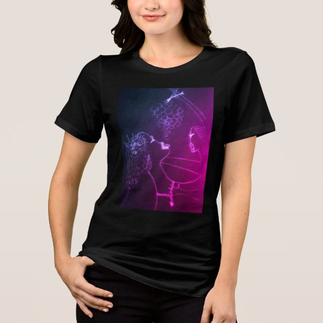 Romantischer T - Shirt (Vorderseite)