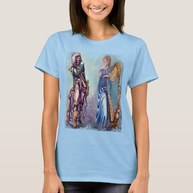 Romantischer T - Shirt (Vorderseite)