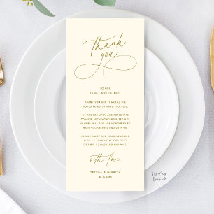 Romantischer Tisch für ein Hochzeitsdinner Dankesk Programm