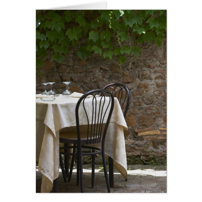romantischer Tisch für zwei (Vorne)