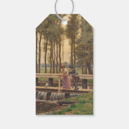 Romantischer Treffpunkt (von Edmund Blair Leighton Geschenkanhänger