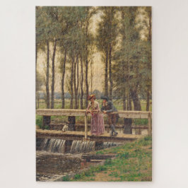 Romantischer Treffpunkt (von Edmund Blair Leighton Puzzle