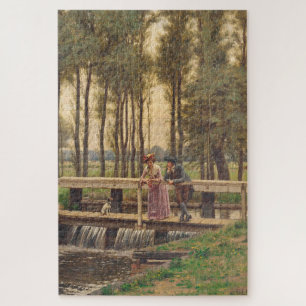 Romantischer Treffpunkt (von Edmund Blair Leighton Puzzle
