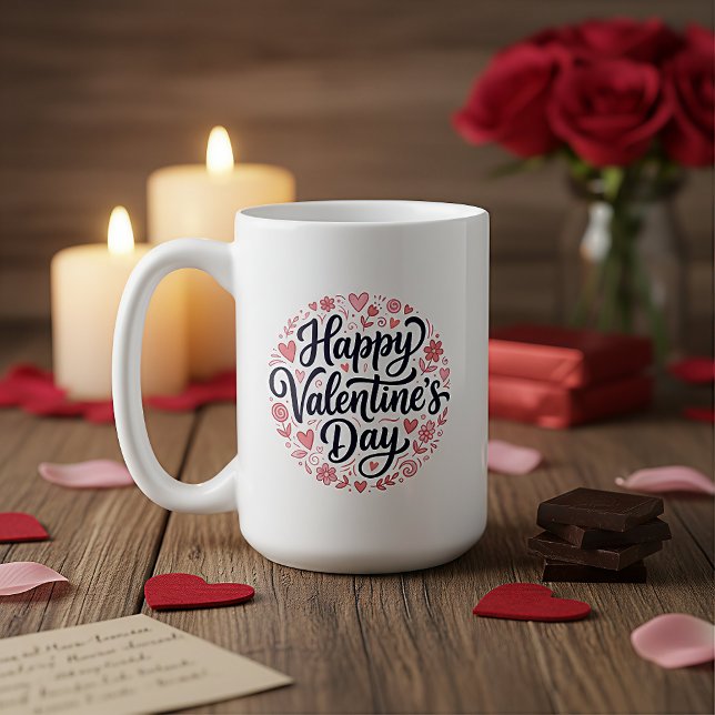 Romantischer Valentinsbecher für Freund Geschenkid Kaffeetasse (Von Creator hochgeladen)