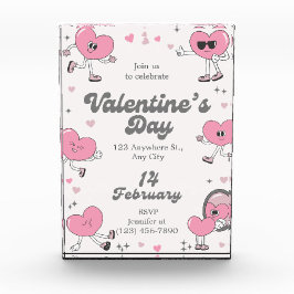 Romantischer Valentinstag jeden Tag - Individuelle Fotoblock