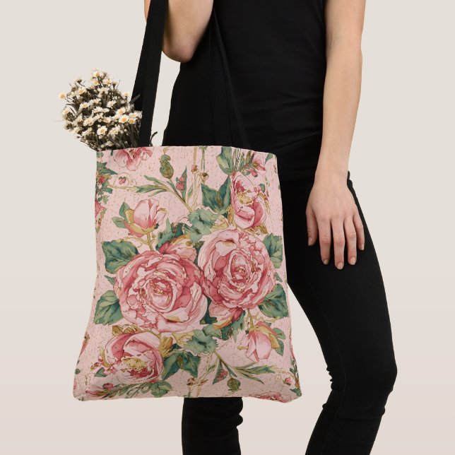 Romantischer Valentinstag mit hübschen Rosen, Rosa (Von Nahem)