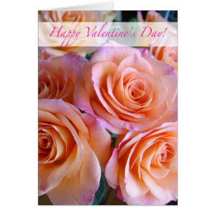 Romantischer Valentinstag, Pink Peach Rose