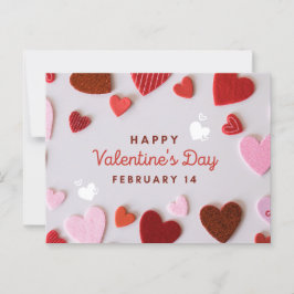 Romantischer Valentinstag Postkarte