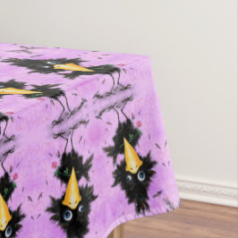 Romantischer Vogel mit Rose Funny Tableclout Tischdecke