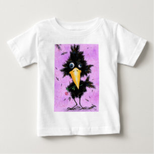 Romantischer Vogel mit Rosen Funny Baby T - Shirt