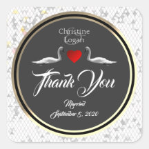 Romantischer Wedding Swan