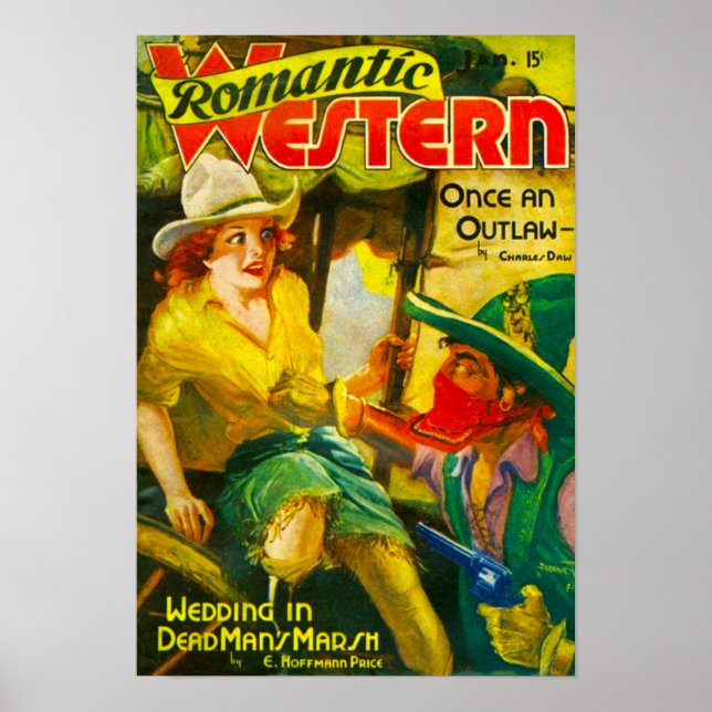 Romantischer Western - einst ein Gesetzlos Poster (Vorne)