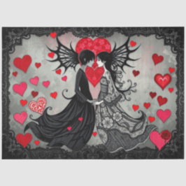 Romantisches Abstraktes Tissue Paper Seidenpapier