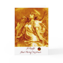 ROMANTISCHES ANGEL, GOLD GELB, WEISSE Weihnachten