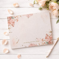 Romantisches Blumen Notizbuch Aquarell Sommer Schr