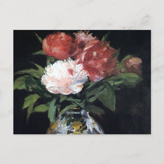 Romantisches Bouquet Rose Bridal Postcard Einladungspostkarte (Vorderseite)