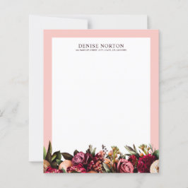 Romantisches Chrysanthemum auf Gossamer Pink