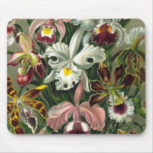 romantisches Date Blüten RSVP farbenfroh chic Mousepad