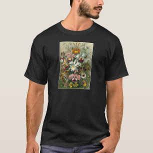 romantisches Date Blüten RSVP farbenfroh chic T-Shirt